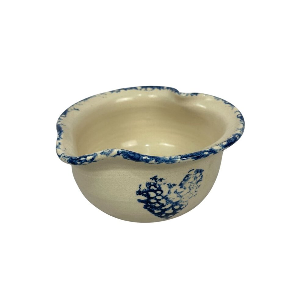 Marshall Pottery Handmade Pottery Bowl With Heart Design E.G Humphries